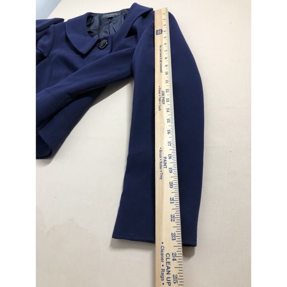 Liz Claiborne Women Jacket 4 Mob Wife 5 Buttons Front Office Siren Mob Wife - Picture 9 of 9